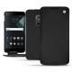 Housse cuir Blackberry DTEK60 - Negre poudro