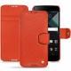 Capa em pele Blackberry DTEK60 - Papaye ( Pantone 180C ) 