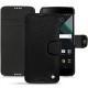 Blackberry DTEK60 leather case - Ebène ( Sleek P C12 - Black ) 