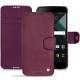 Housse cuir Blackberry DTEK60 - Prune vintage ( Pantone 512C ) 