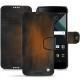 Housse cuir Blackberry DTEK60 - Marron Patine