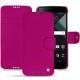 Blackberry DTEK60 leather case - Rose fluo