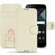 レザーケース Blackberry DTEK60 - Blanc escumo