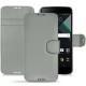 Capa em pele Blackberry DTEK60 - Gris PU