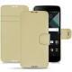 Custodia in pelle Blackberry DTEK60 - Beige PU