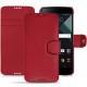 Housse cuir Blackberry DTEK60 - Rouge PU