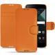 Blackberry DTEK60 leather case - Orange PU