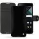 Housse cuir Blackberry DTEK60 - Onyx ( Bologna Hi Gloss - Black ) 