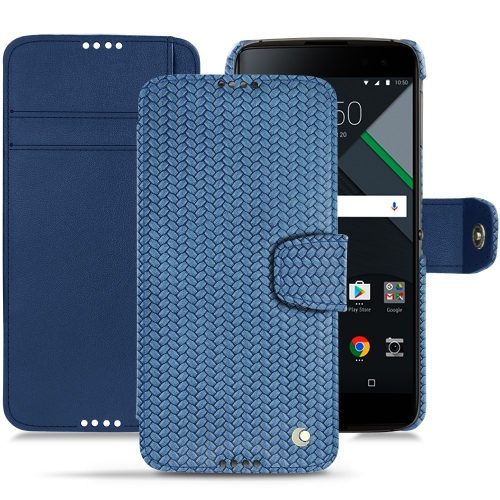 Funda de piel Blackberry DTEK60Abaca ishia ( Pantone #395775 ) 