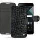 レザーケース Blackberry DTEK60 - Autruche nero