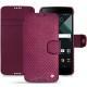 レザーケース Blackberry DTEK60 - Serpent ciclamino