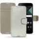 レザーケース Blackberry DTEK60 - Crocodile milk