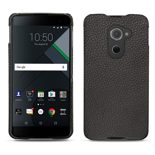 レザーケース Blackberry DTEK60Anthracite ( Pantone #41403c ) 
