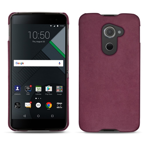 Capa em pele Blackberry DTEK60Prune vintage ( Pantone #612434 ) 