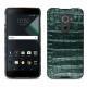 Funda de piel Blackberry DTEK60 - Crocodile pino