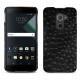 Capa em pele Blackberry DTEK60 - Autruche nero