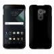 レザーケース Blackberry DTEK60 - Onyx ( Bologna Hi Gloss - Black ) 