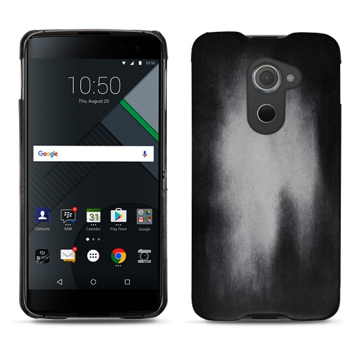 Capa em pele Blackberry DTEK60Gris Patine