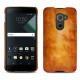 Lederschutzhülle Blackberry DTEK60 - Orange Patine