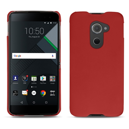 Housses, étuis et coques prestige en cuir pour Blackberry DTEK60Rouge ( Nappa - Pantone #d50032 ) 