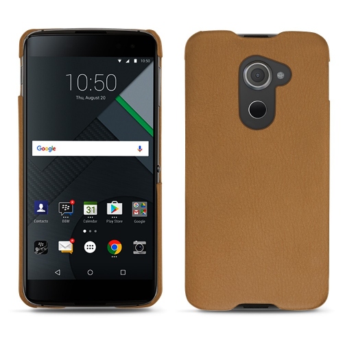 Custodia in pelle Blackberry DTEK60Castan esparciate ( Pantone #824F2A )