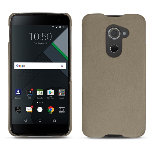 Housses, étuis et coques prestige en cuir pour Blackberry DTEK60Darboun sabla ( Pantone #BCB1A1 )