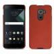 Capa em pele Blackberry DTEK60 - Arange clouquié