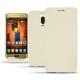 Custodia in pelle Huawei Mate 9 Pro - Blanc PU