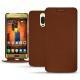 Housse cuir Huawei Mate 9 Pro - Marron PU