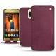 Custodia in pelle Huawei Mate 9 Pro - Prune vintage ( Pantone 512C ) 