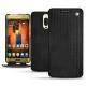 Huawei Mate 9 Pro leather case - Abaca nero