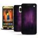 Custodia in pelle Huawei Mate 9 Pro - Violet Patine