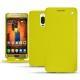 Capa em pele Huawei Mate 9 Pro - Jaune fluo