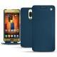 가죽 커버 Huawei Mate 9 Pro - Blu mediterran