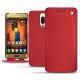 Housse cuir Huawei Mate 9 Pro - Rouge troupelenc