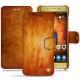 Housse cuir Huawei Mate 9 Pro - Orange Patine