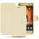 Huawei Mate 9 Pro leather case - Beige ( Nappa - Pantone 7502C ) 