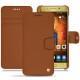 Huawei Mate 9 Pro leather case - Marron ( Nappa - Pantone 1615C ) 