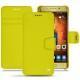 Custodia in pelle Huawei Mate 9 Pro - Jaune fluo