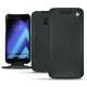 Samsung Galaxy A5 (2017) leather case - Dark vintage ( Roughtcut - Black#5256 ) 