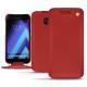 Housse cuir Samsung Galaxy A5 (2017) - Rouge ( Nappa - Pantone 199C ) 