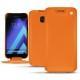 Lederschutzhülle Samsung Galaxy A5 (2017) - Orange fluo