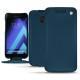 Samsung Galaxy A5 (2017) leather case - Blu mediterran