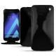 Housse cuir Samsung Galaxy A5 (2017) - Onyx ( Bologna Hi Gloss - Black ) 