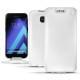 Funda de piel Samsung Galaxy A5 (2017) - Platinium ( Bologna Hi Gloss Metallic - Pantone 877C ) 