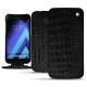 Samsung Galaxy A5 (2017) leather case - Crocodile nero