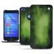 Capa em pele Huawei P8 Lite (2017)  - Vert Patine