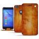 Capa em pele Huawei P8 Lite (2017)  - Orange Patine