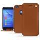 Huawei P8 Lite (2017) Lite leather case - Marron ( Nappa - Pantone 1615C ) 