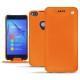 Lederschutzhülle Huawei P8 Lite (2017)  - Orange fluo
